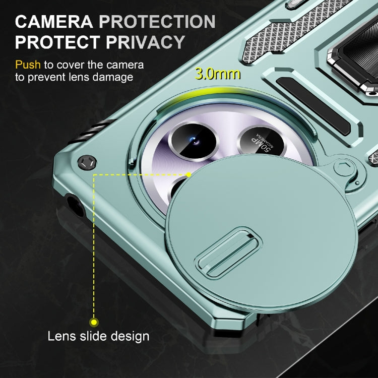 For Redmi 14C Armor PC + TPU Camera Shield Phone Case