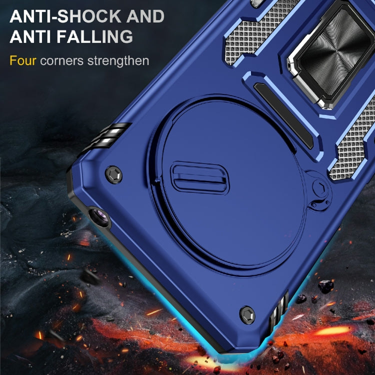 For Redmi 14C Armor PC + TPU Camera Shield Phone Case
