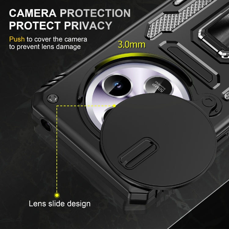 For Redmi 14C Armor PC + TPU Camera Shield Phone Case