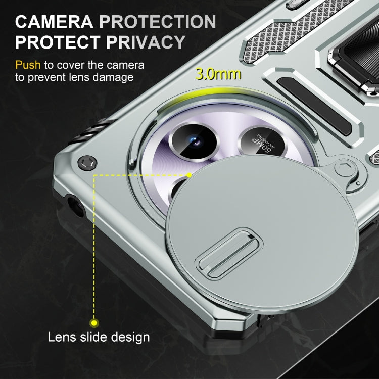 For Redmi 14C Armor PC + TPU Camera Shield Phone Case