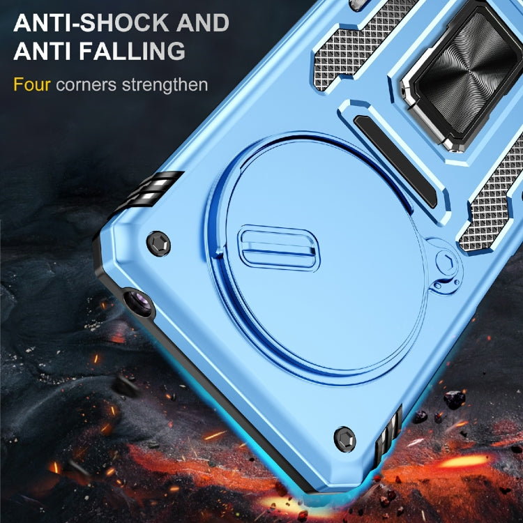 For Redmi 14C Armor PC + TPU Camera Shield Phone Case