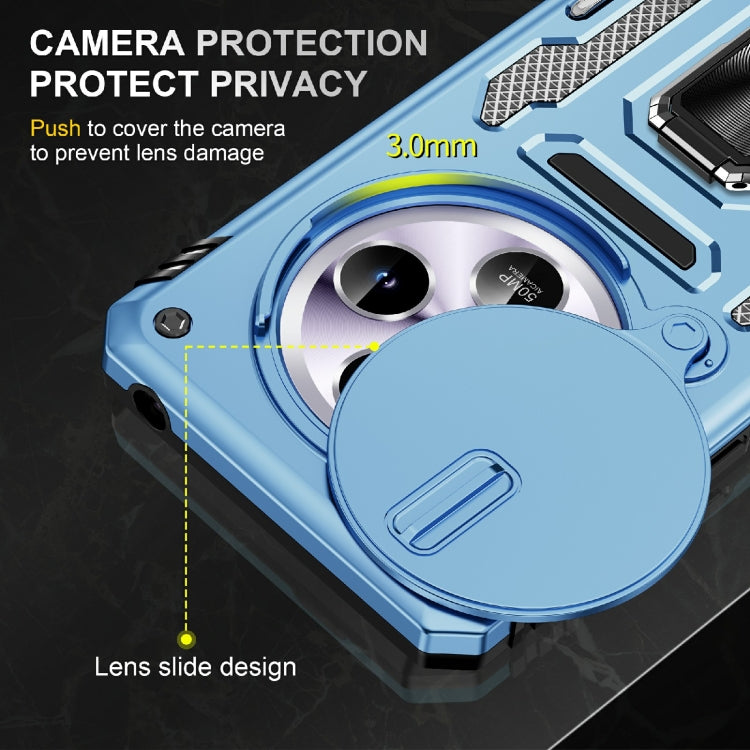 For Redmi 14C Armor PC + TPU Camera Shield Phone Case
