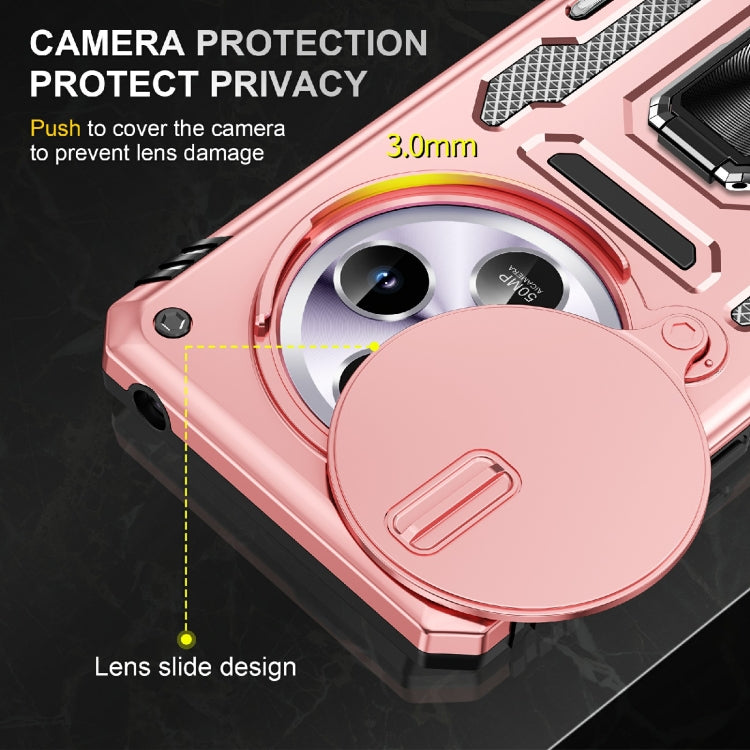 For Redmi 14C Armor PC + TPU Camera Shield Phone Case