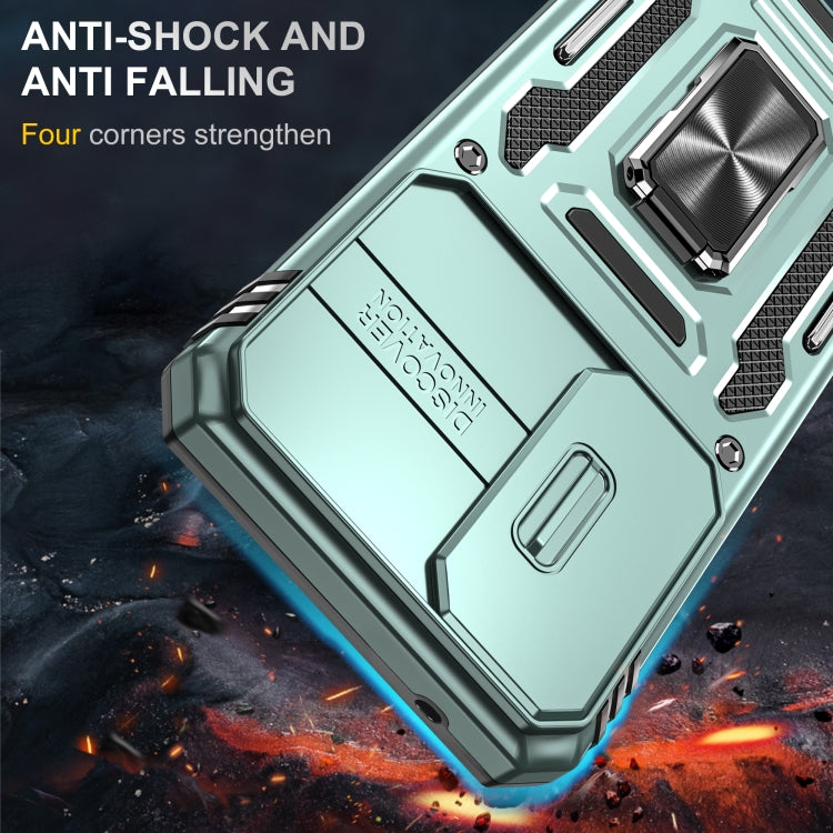 For Samsung Galaxy A35 5G/A55 5G Armor PC + TPU Camera Shield Phone Case