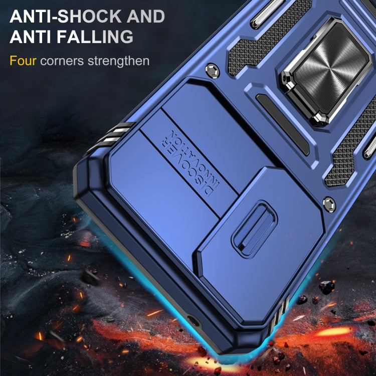 For Samsung Galaxy A35 5G/A55 5G Armor PC + TPU Camera Shield Phone Case