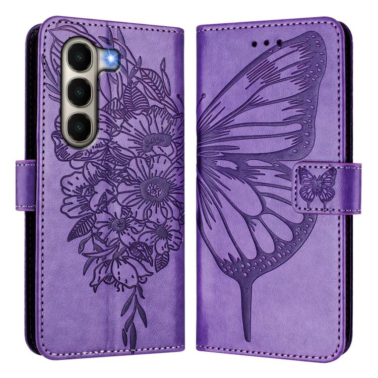For itel A95 5G Embossed Butterfly Leather Phone Case
