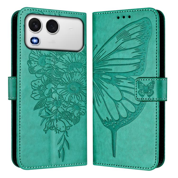 For itel A200 / A200+ 4G Global Embossed Butterfly Leather Phone Case