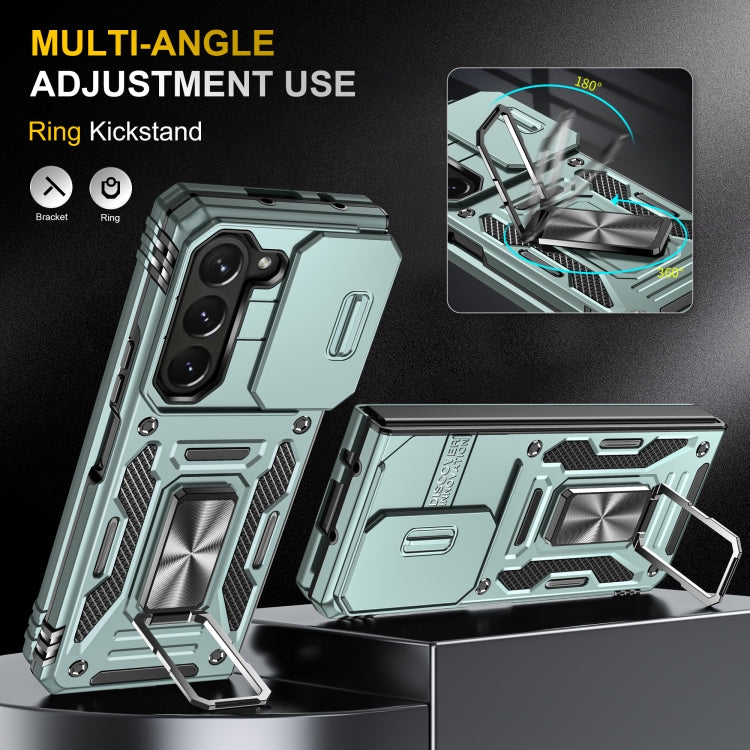 For Samsung Galaxy Z Fold6 5G Armor PC + TPU Camera Shield Phone Case