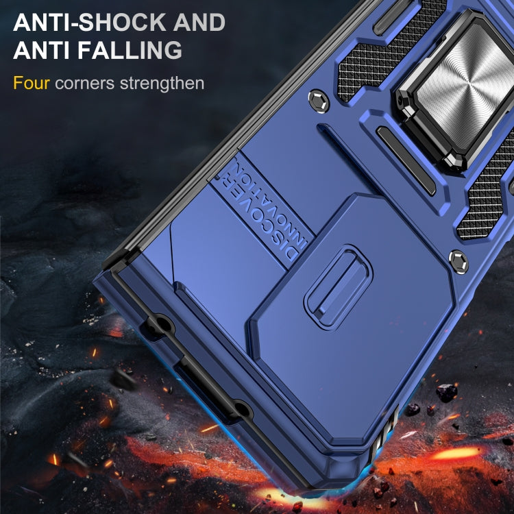 For Samsung Galaxy Z Fold6 5G Armor PC + TPU Camera Shield Phone Case