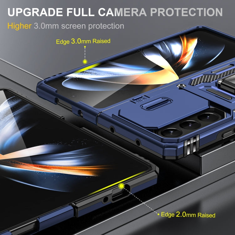 For Samsung Galaxy Z Fold6 5G Armor PC + TPU Camera Shield Phone Case