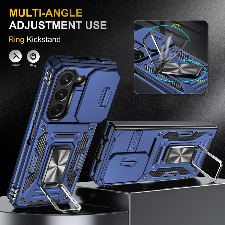 For Samsung Galaxy Z Fold6 5G Armor PC + TPU Camera Shield Phone Case