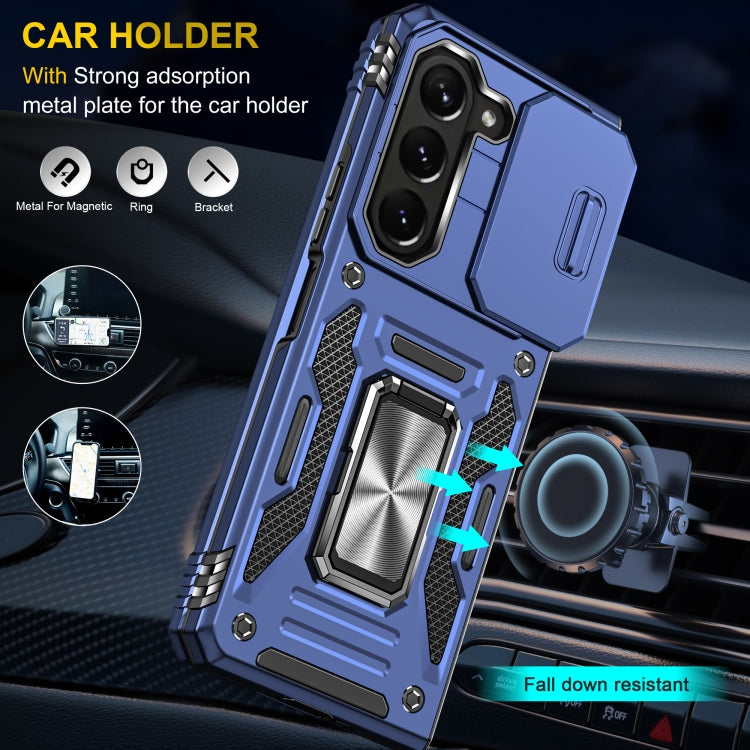 For Samsung Galaxy Z Fold6 5G Armor PC + TPU Camera Shield Phone Case