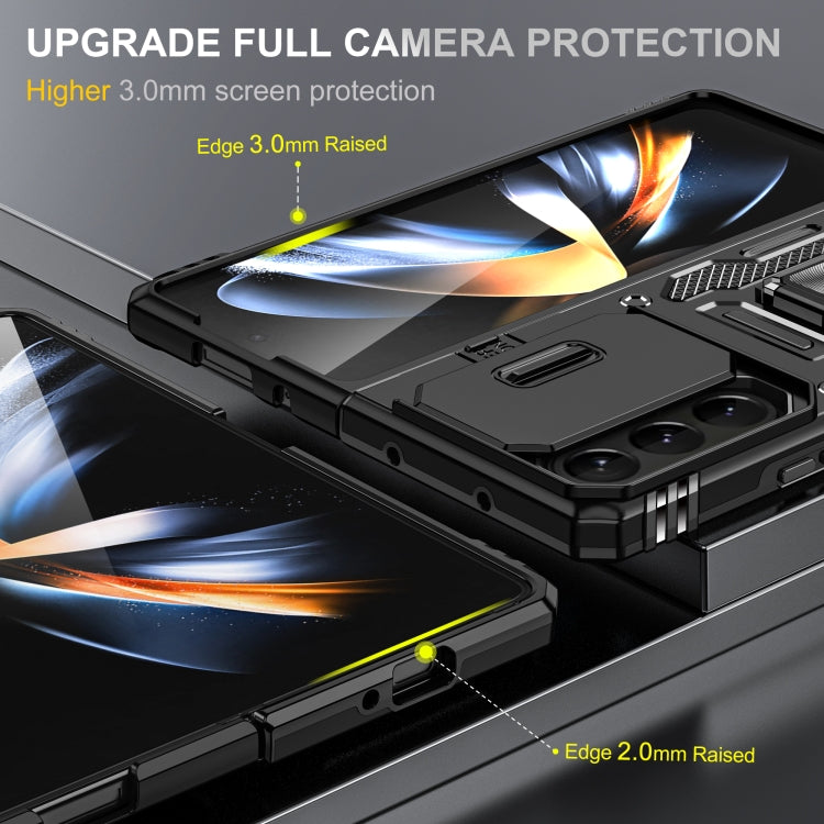 For Samsung Galaxy Z Fold6 5G Armor PC + TPU Camera Shield Phone Case