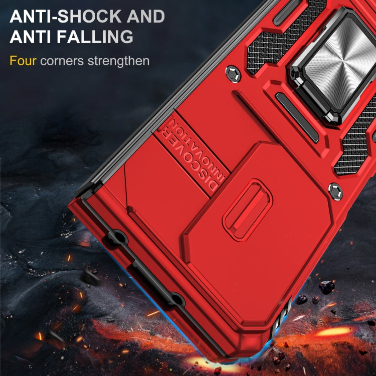 For Samsung Galaxy Z Fold6 5G Armor PC + TPU Camera Shield Phone Case