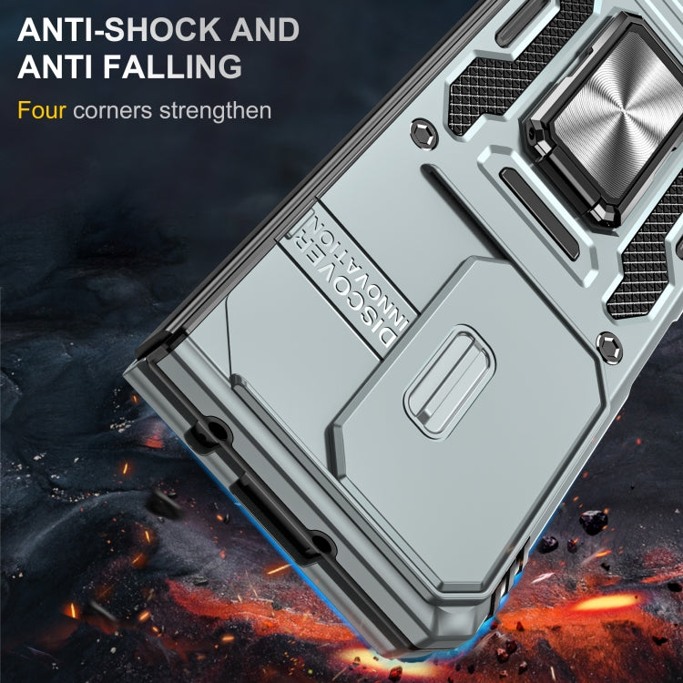 For Samsung Galaxy Z Fold6 5G Armor PC + TPU Camera Shield Phone Case