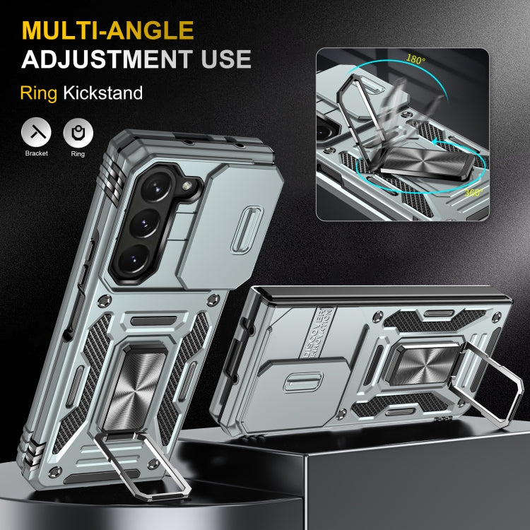 For Samsung Galaxy Z Fold6 5G Armor PC + TPU Camera Shield Phone Case
