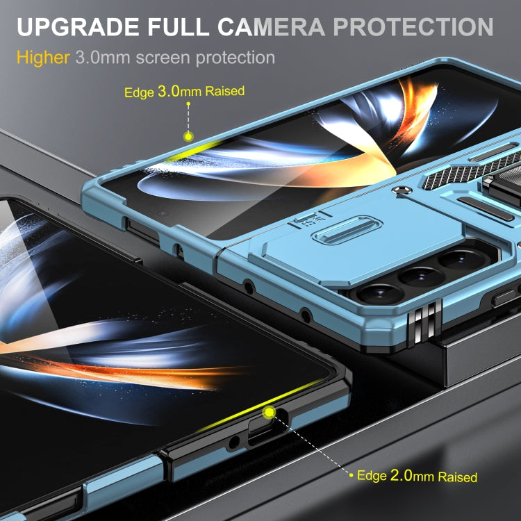 For Samsung Galaxy Z Fold6 5G Armor PC + TPU Camera Shield Phone Case