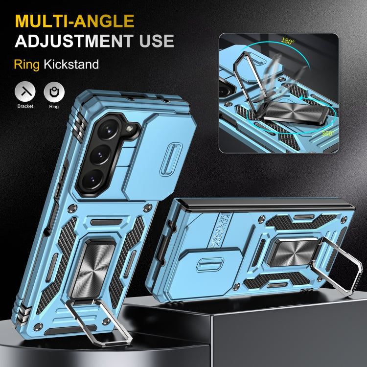 For Samsung Galaxy Z Fold6 5G Armor PC + TPU Camera Shield Phone Case