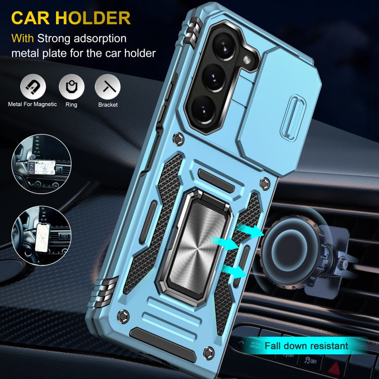 For Samsung Galaxy Z Fold6 5G Armor PC + TPU Camera Shield Phone Case