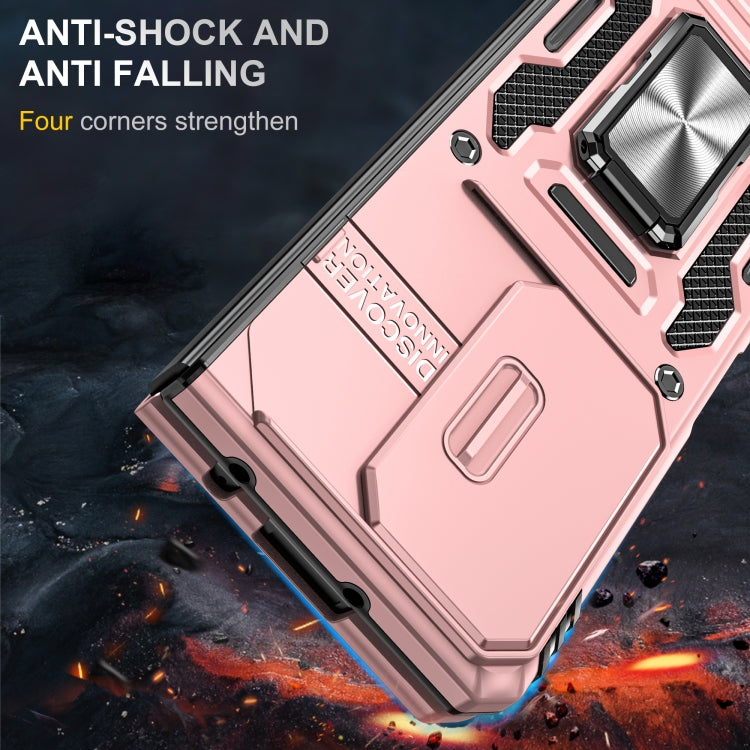 For Samsung Galaxy Z Fold6 5G Armor PC + TPU Camera Shield Phone Case