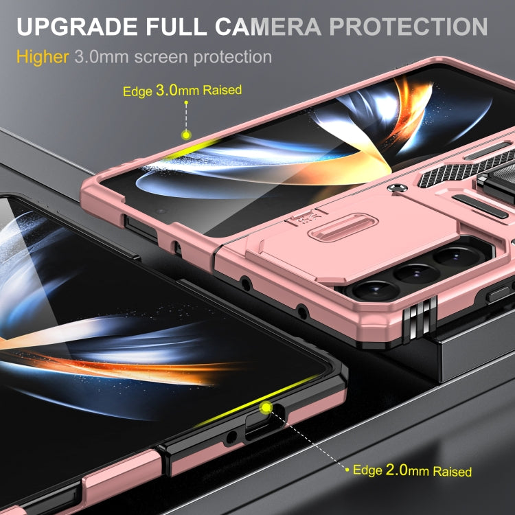 For Samsung Galaxy Z Fold6 5G Armor PC + TPU Camera Shield Phone Case