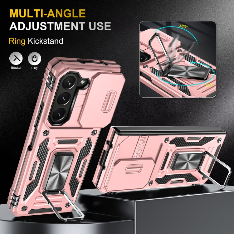 For Samsung Galaxy Z Fold6 5G Armor PC + TPU Camera Shield Phone Case
