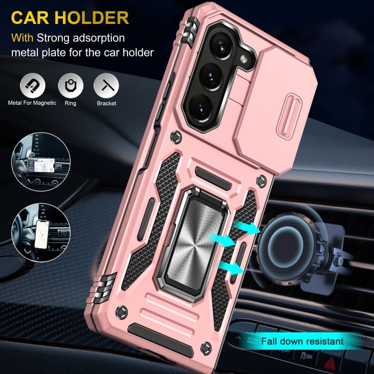 For Samsung Galaxy Z Fold6 5G Armor PC + TPU Camera Shield Phone Case
