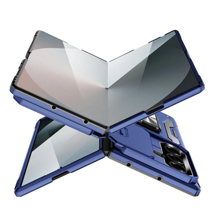 For Samsung Galaxy Z Fold7 5G Armor PC + TPU Camera Shield Phone Case