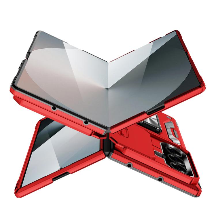 For Samsung Galaxy Z Fold7 5G Armor PC + TPU Camera Shield Phone Case