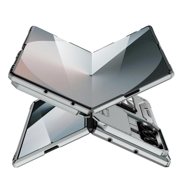 For Samsung Galaxy Z Fold7 5G Armor PC + TPU Camera Shield Phone Case