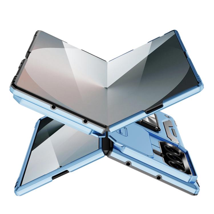 For Samsung Galaxy Z Fold7 5G Armor PC + TPU Camera Shield Phone Case