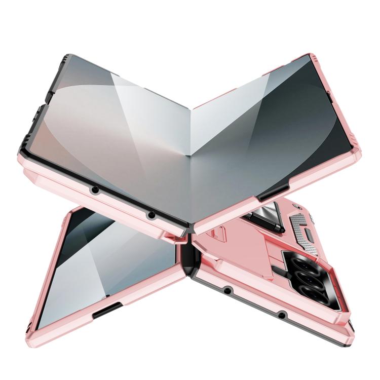 For Samsung Galaxy Z Fold7 5G Armor PC + TPU Camera Shield Phone Case