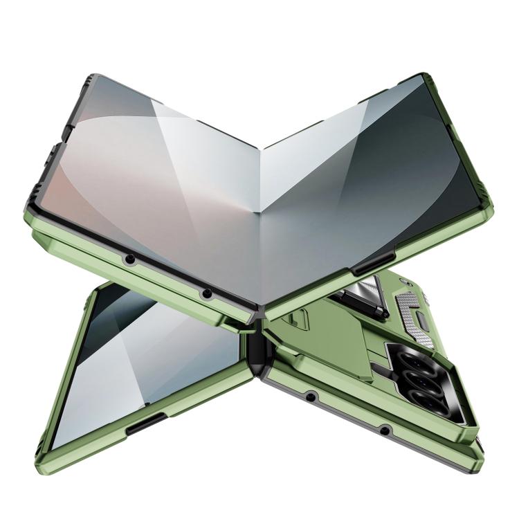 For Samsung Galaxy Z Fold7 5G Armor PC + TPU Camera Shield Phone Case