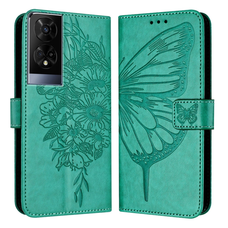 For TCL 50XE 5G Embossed Butterfly Leather Phone Case