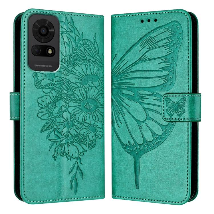 For TCL 50 LE 5G Embossed Butterfly Leather Phone Case