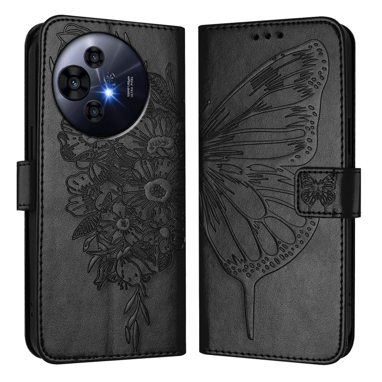 For TCL 50 Pro NxtPaper Embossed Butterfly Leather Phone Case
