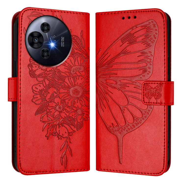 For TCL 50 Pro NxtPaper Embossed Butterfly Leather Phone Case