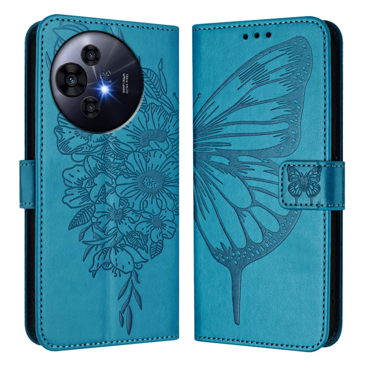 For TCL 50 Pro NxtPaper Embossed Butterfly Leather Phone Case
