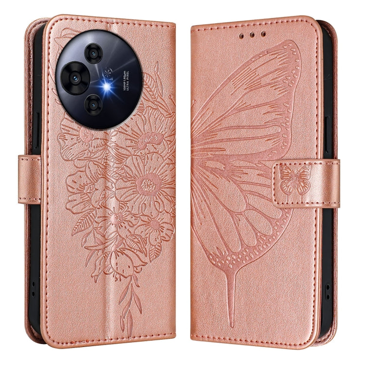 For TCL 50 Pro NxtPaper Embossed Butterfly Leather Phone Case