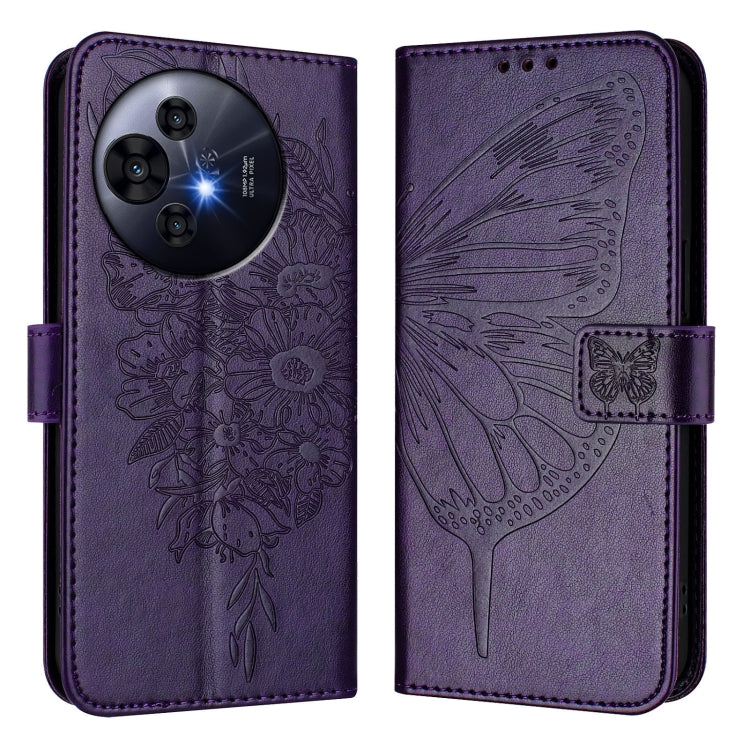For TCL 50 Pro NxtPaper Embossed Butterfly Leather Phone Case