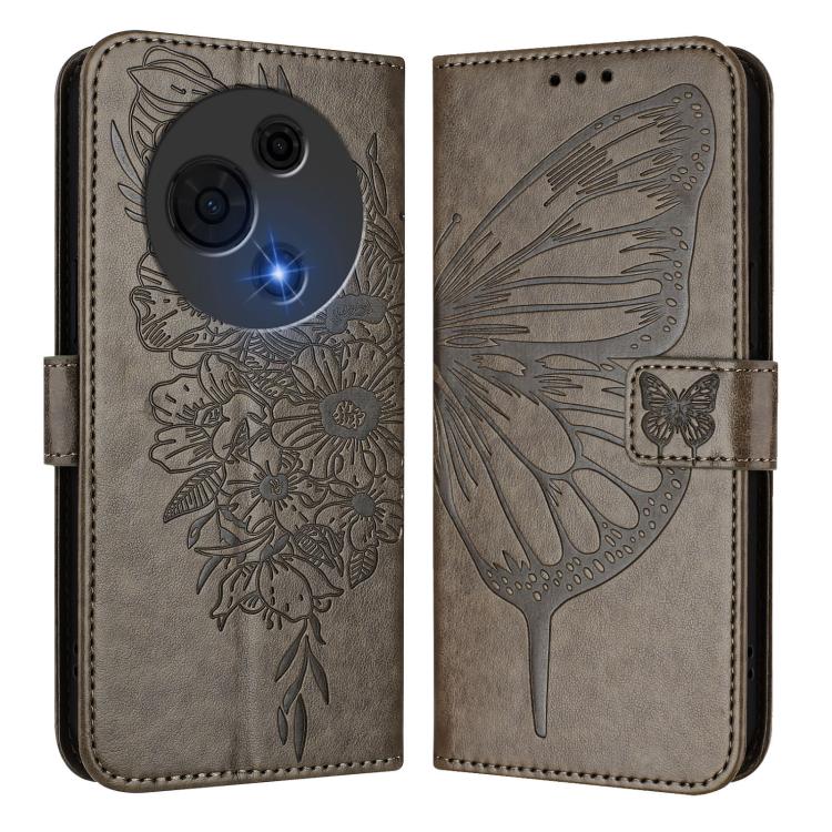 For TCL 60 NxtPaper Embossed Butterfly Leather Phone Case