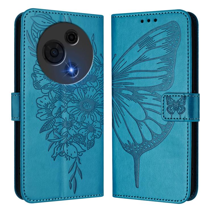 For TCL 60 NxtPaper Embossed Butterfly Leather Phone Case