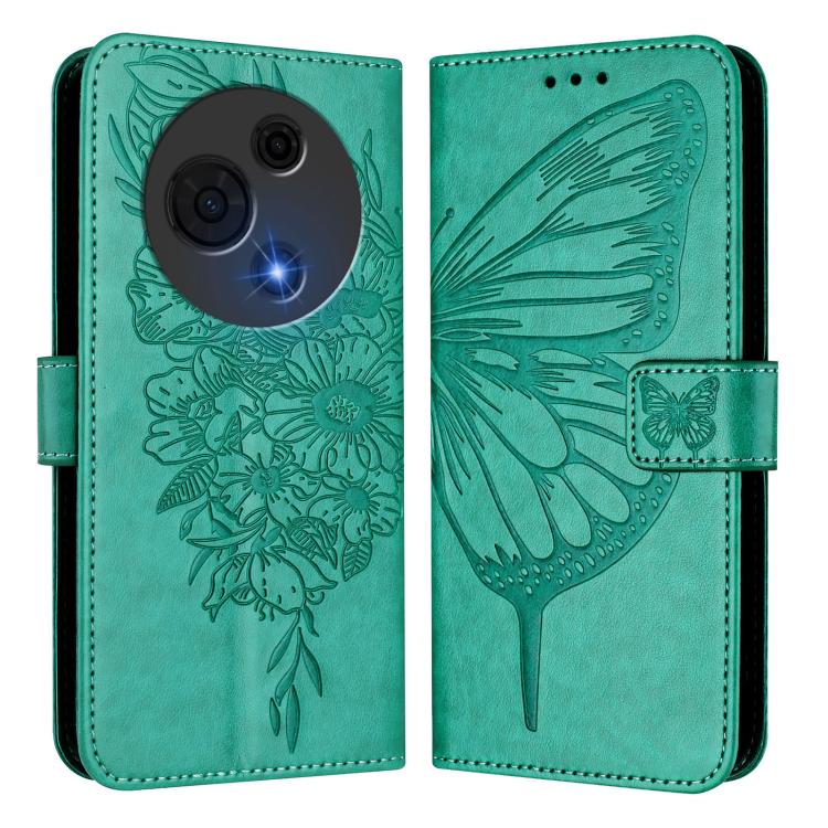 For TCL 60 NxtPaper Embossed Butterfly Leather Phone Case