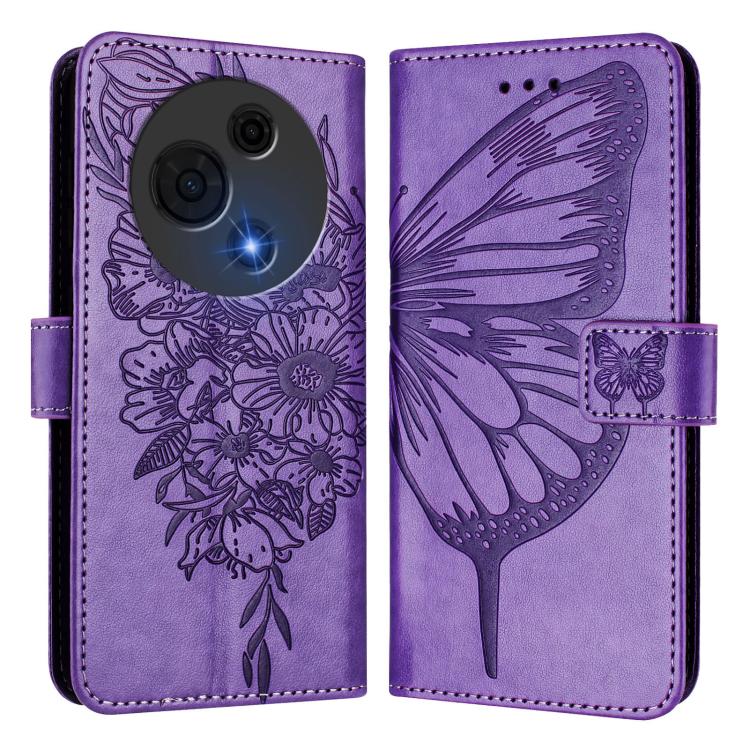 For TCL 60 NxtPaper Embossed Butterfly Leather Phone Case