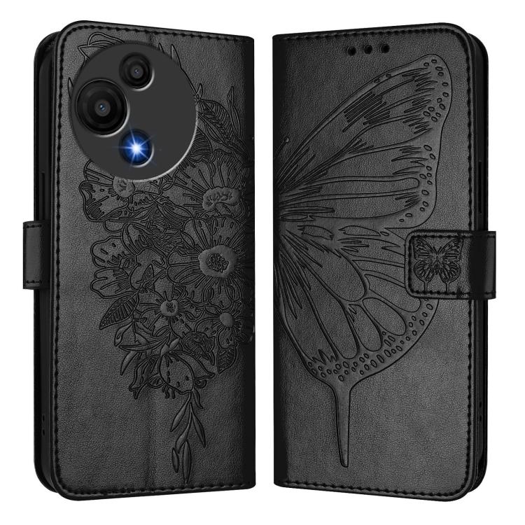 For TCL 60 SE NxtPaper 5G Embossed Butterfly Leather Phone Case