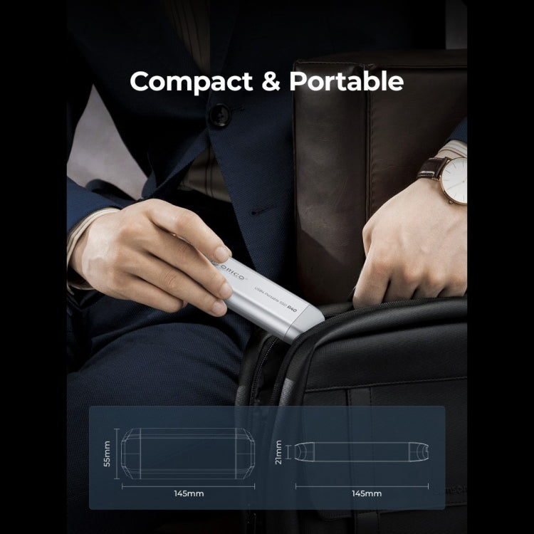 ORICO R40-2T 2TB 40Gbps Racing Car-Inspired Portable SSD Enclosure - Silver