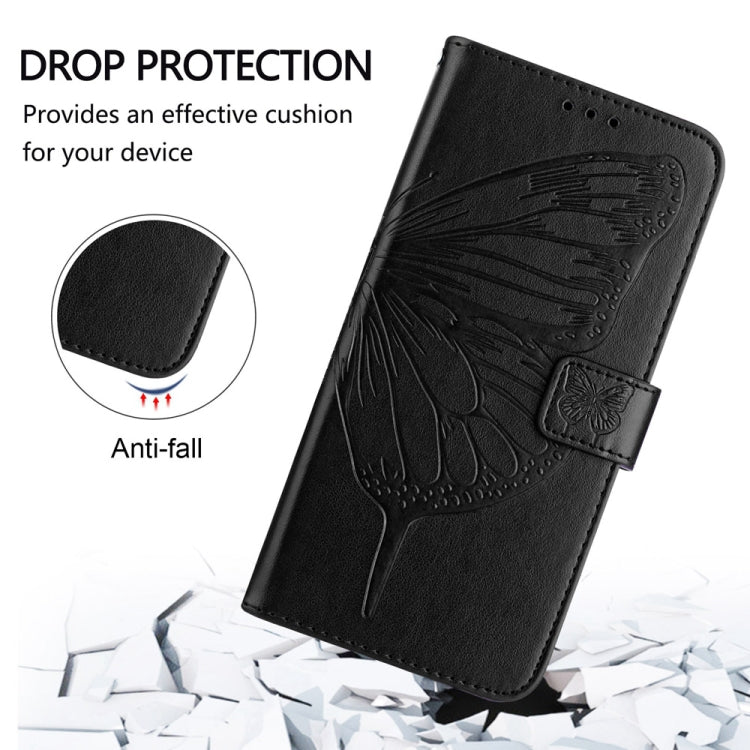 For Sony Xperia 10 V Embossed Butterfly Leather Phone Case
