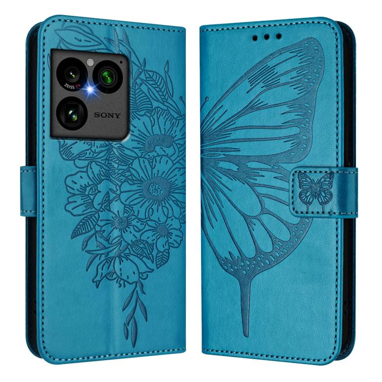 For Sony Xperia 1 VIII Embossed Butterfly Leather Phone Case