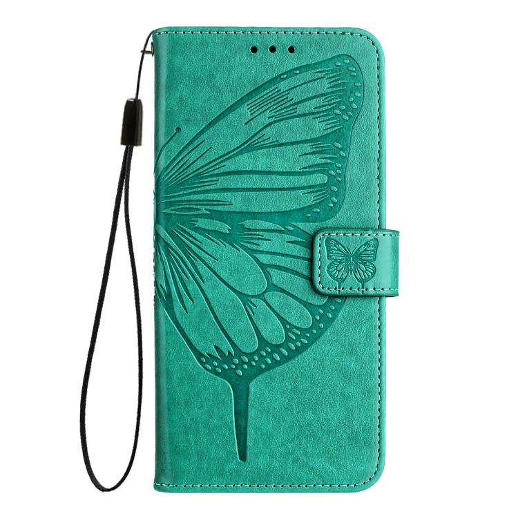 For Tecno Pova 5 4G Embossed Butterfly Leather Phone Case