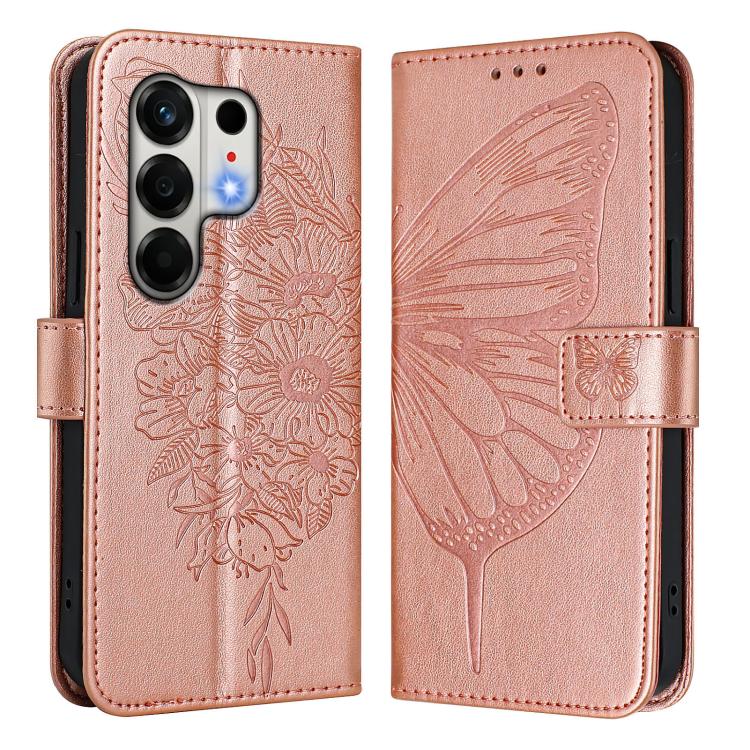 For Tecno Camon 50 4G Embossed Butterfly Leather Phone Case